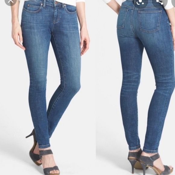 Eileen Fisher Denim - EILEEN FISHER Organic Cotton Skinny Jeans